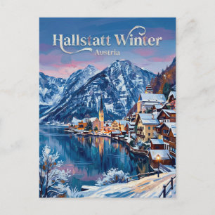 Cartão Postal Hallstatt Áustria