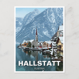 Cartão Postal Hallstatt Austria Viagem