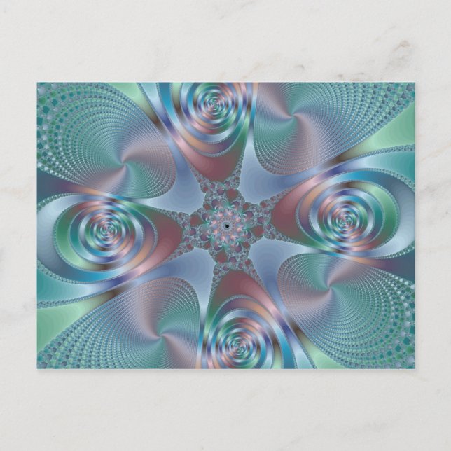 Cartão Postal Halo - Fractal (Frente)