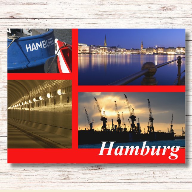 Cartão Postal Hamburg Postkarte (Criador carregado)