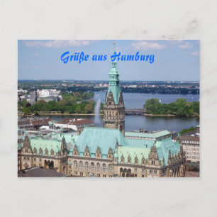 Cartão Postal Hamburg Postkarte