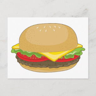 Cartão Postal Hamburger
