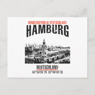 Cartão Postal Hamburgo
