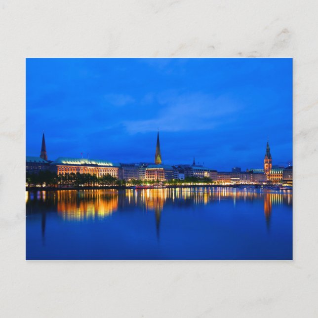Cartão Postal Hamburgo 003A (Frente)