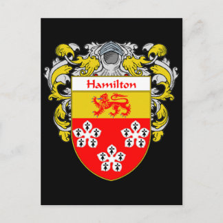 Cartão Postal Hamilton Casaco de Braços (Mantled)