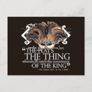 Cartão Postal Hamlet Play Cote