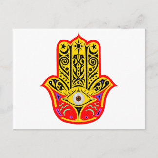 Cartão Postal Hamsa - Magic Hamsa