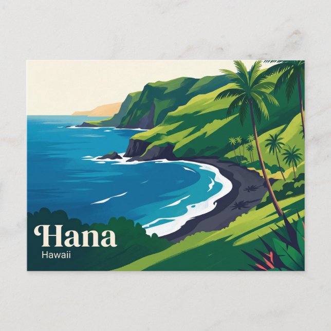 Cartão Postal Hana EUA (Frente)