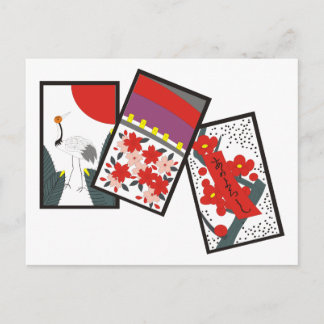 Cartão Postal Hanafuda