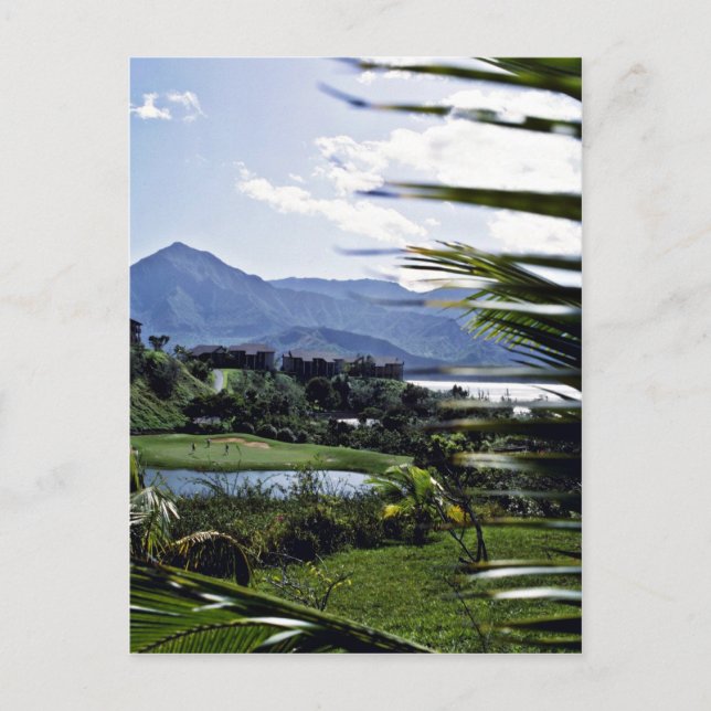 Cartão Postal Hanalei - Princeville, North Shore, Kauai (Frente)