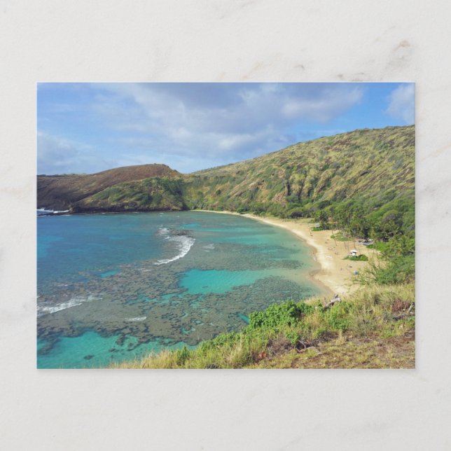 Cartão Postal Hanauma Bay Hawaii (Frente)