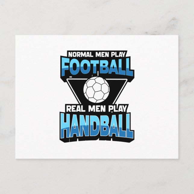 Cartão Postal Handball (Frente)