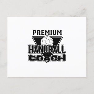 Cartão Postal Handball Coach