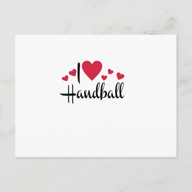 Cartão Postal handebol (Frente)