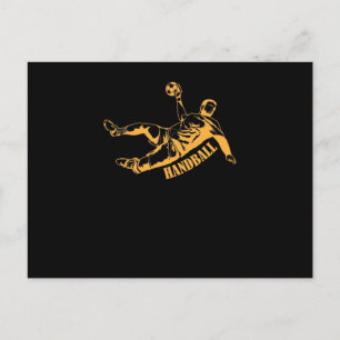 Cartão Postal Handebol é meu esporte