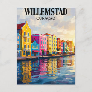 Cartão Postal Handelskade Curaçao