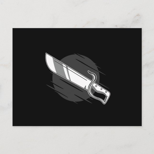 Cartão Postal Handle Knife (Frente)