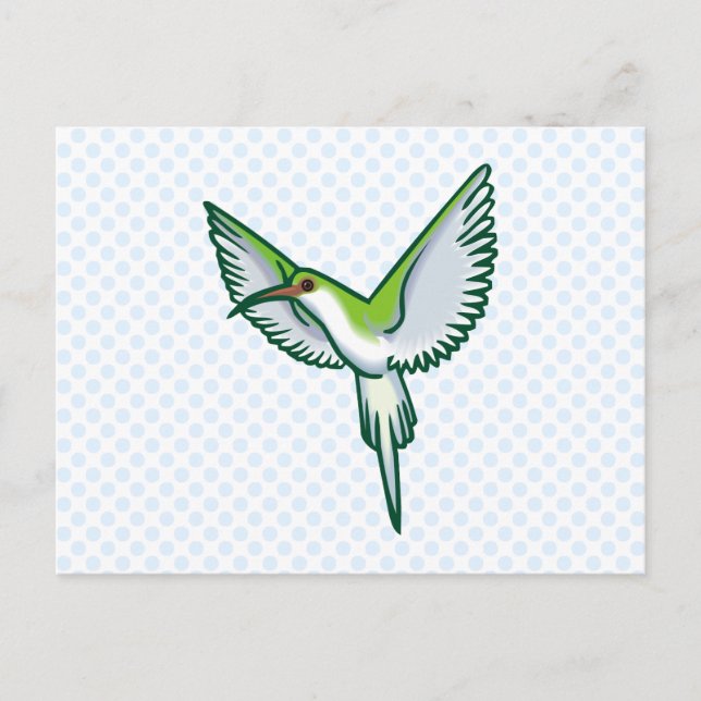 Cartão Postal Hannah Hummingbird (Frente)