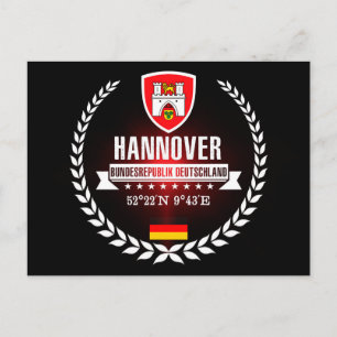 Cartão Postal Hannover