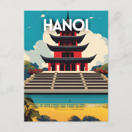 Cartão Postal Hanoi Vietnam