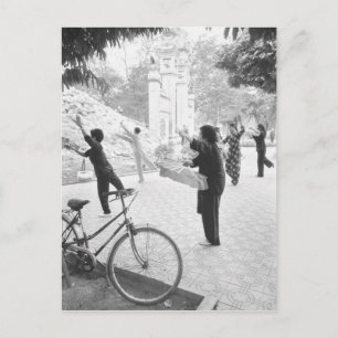 Cartão Postal Hanoi Vietnam, excertos matinais de Hoan Kiem