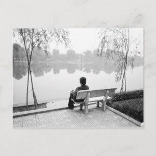 Cartão Postal Hanoi Vietnam, View of Hoan Kiem Lake (NR)