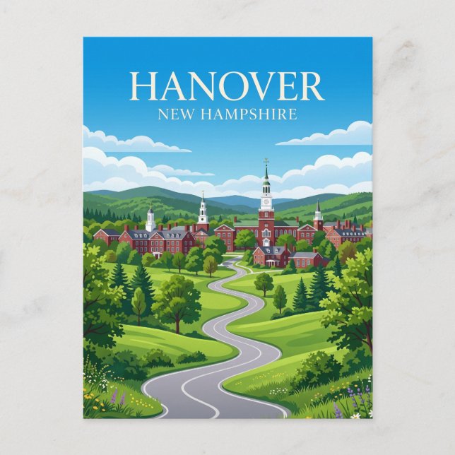 Cartão Postal Hanover EUA (Frente)