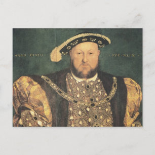 Cartão Postal Hans Holbein, o jovem Henry VIII