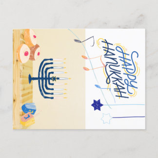 Cartão Postal Hanukkah