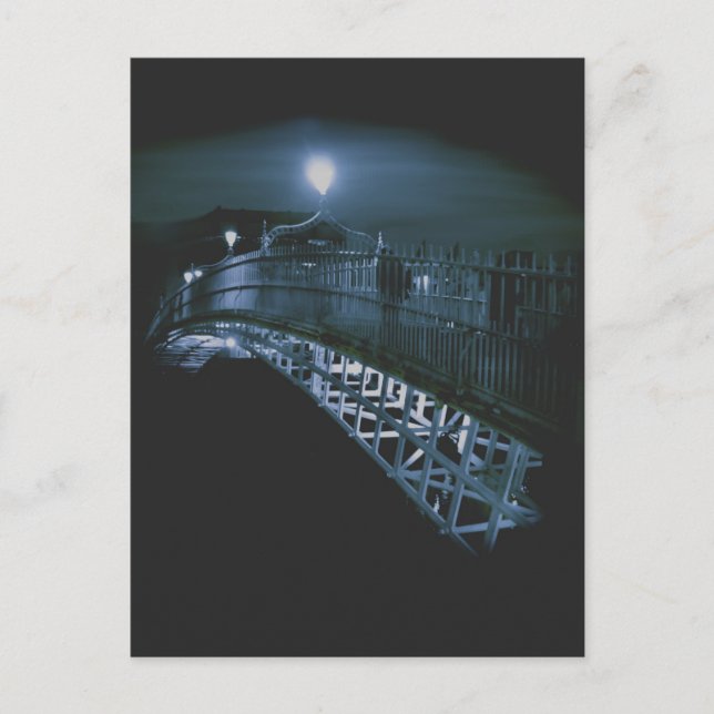 Cartão Postal Hapenny à Noite II (Frente)