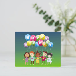 Cartão Postal Happy Birthday