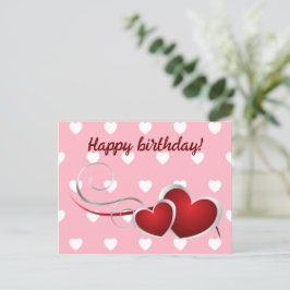 Cartão Postal Happy birthday!