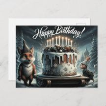 Happy Birthday 2026 Postcards divers