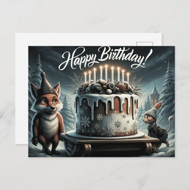 Cartão Postal Happy Birthday 2026  Postcards divers (Frente/Verso)