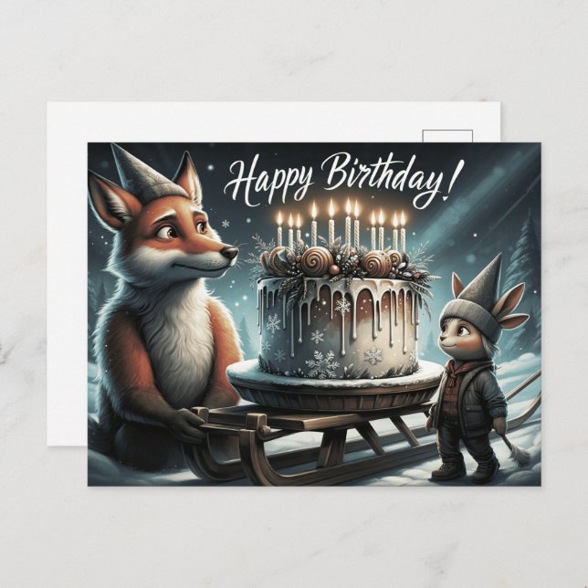 Cartão Postal Happy Birthday 2026  Postcards divers -2 (Frente/Verso)