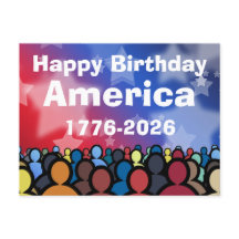 Happy Birthday America 1776 to 2026