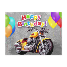 Happy birthday! biker