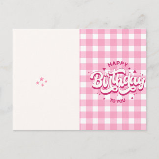 Cartão Postal Happy Birthday Card | Birthday Greeting Card