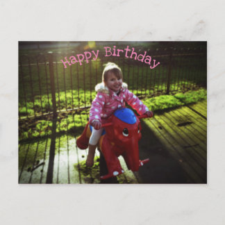 Cartão Postal Happy Birthday, post card