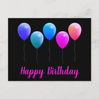 Cartão Postal Happy birthday postcards