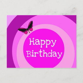 Cartão Postal Happy Birthdayby Kelassa