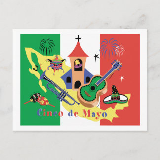 Cartão Postal Happy Cinco de Mayo