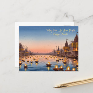 Cartão Postal Happy Diwali
