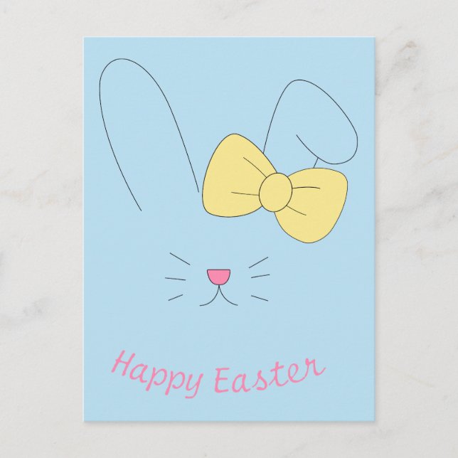 Cartão postal Happy Easter (Frente)