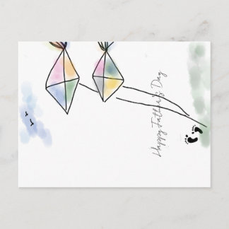 Cartão Postal Happy Father's Day