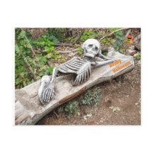 Happy Halloween Skelett