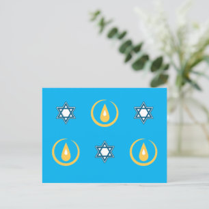 Cartão Postal Happy Hanukkah 