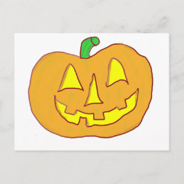 Cartão Postal Happy Jack O'Lantern