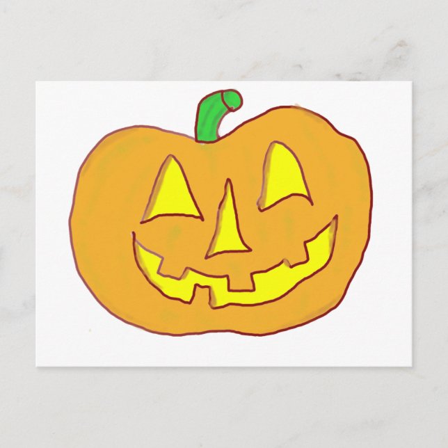 Cartão Postal Happy Jack O'Lantern (Frente)