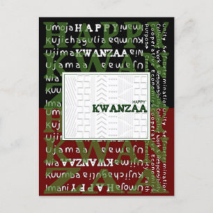 Cartão Postal Happy Kwanzaa